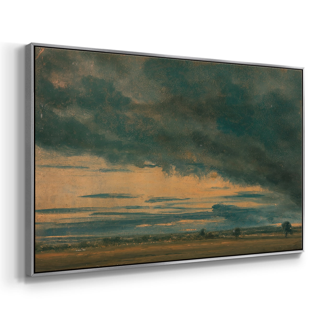 Cloud Study, c. 1821 - Floater Framed Canvas Print