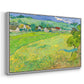 Les Vessenots in Auvers, 1890 - Floater Framed Canvas Print