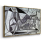 Goat's Skull, Bottle and Candle, 1952 - Floater Framed Canvas Print