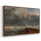 Port Ruysdael, 1827 - Floater Framed Canvas Print