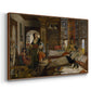 The Harem, 1876 - Floater Framed Canvas Print