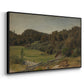 Landscape at Ljan, 1858 - Floater Framed Canvas Print