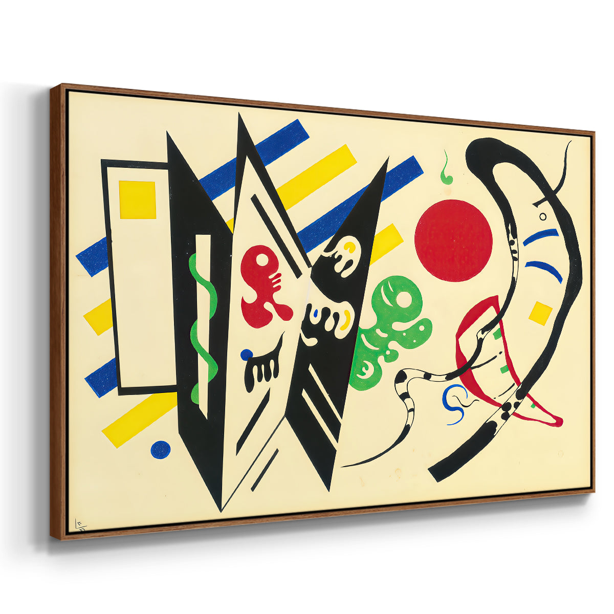 Reciprocity (Réciproque), 1935 - Floater Framed Canvas Print
