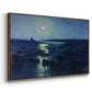 Camaret, Moonlight and Fishing Boats, 1894 - Floater Framed Canvas Print