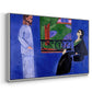 The Conversation, c. 1908-1912 - Floater Framed Canvas Print