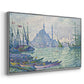 The Golden Horn, Minarets, 1907 - Floater Framed Canvas Print