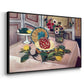 Still Life with Pineapple and Lemons, 1925 - Floater Framed Canvas Print