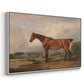 A Hunter in a Landscape, c. 1810 - Floater Framed Canvas Print