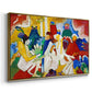 Oriental, 1909 - Floater Framed Canvas Print