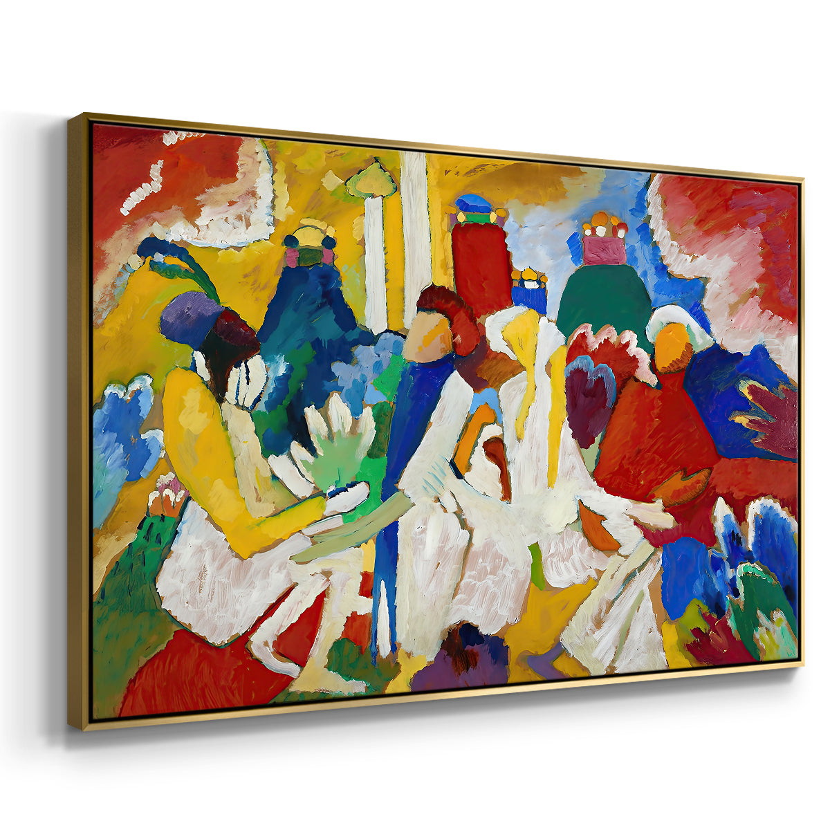 Oriental, 1909 - Floater Framed Canvas Print