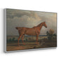Hunter in a Landscape, 1810 - Floater Framed Canvas Print