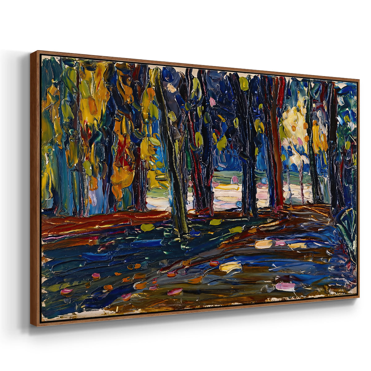 Autumn Study, 1908 - Floater Framed Canvas Print