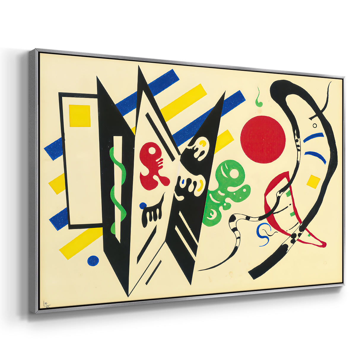 Reciprocity (Réciproque), 1935 - Floater Framed Canvas Print