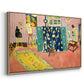 The Pink Studio (L'Atelier Rose), 1911 - Floater Framed Canvas Print
