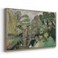 The Little Fisherman, Maintenon, 1918 - Floater Framed Canvas Print