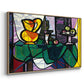 Pitcher and Bowl of Fruit, 1931 - Floater Framed Canvas Print