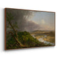 View from Mount Holyoke, Northampton, Massachusetts, after a Thunderstorm (Oxbow), 1836 - Floater Framed Canvas Print