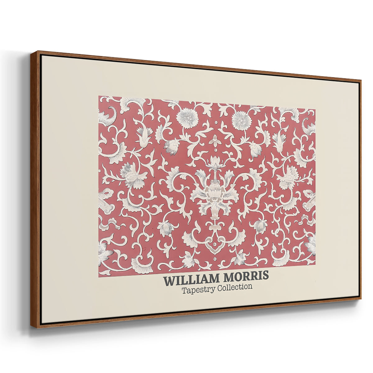 Examples of Chinese Ornament, Pl. XCV (Morris Inspired), 1867 - Floater Framed Canvas Print