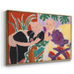The Conversation, 1938 - Floater Framed Canvas Print