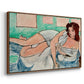 Nude in a Bathrobe (Nu au peignoir), 1941 - Floater Framed Canvas Print