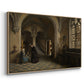 Interior of the Church of Saint Paul in Antwerp, c. 1865-1869 - Floater Framed Canvas Print