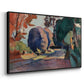 The Luxembourg Gardens, 1901 - Floater Framed Canvas Print