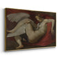 Leda and the Swan (16th-Century Version), c. 1530 - Floater Framed Canvas Print