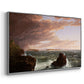 Views Across Frenchman's Bay from Mt. Desert Island, After a Squall, 1845 - Floater Framed Canvas Print