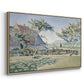 Comblat-le-Château, the Meadow, Opus 161, 1887 - Floater Framed Canvas Print
