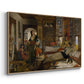 The Harem, 1876 - Floater Framed Canvas Print