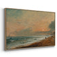 Hove Beach, c. 1824-1826 - Floater Framed Canvas Print