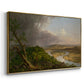View from Mount Holyoke, Northampton, Massachusetts, after a Thunderstorm (Oxbow), 1836 - Floater Framed Canvas Print