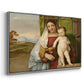 The Gypsy Madonna (La Zingarella), c. 1510-1511 - Floater Framed Canvas Print