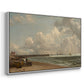 Yarmouth Jetty, 1822 - Floater Framed Canvas Print
