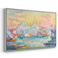 The Golden Horn, Constantinople, 1907 - Floater Framed Canvas Print
