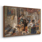 Roman Pilgrims, 1854 - Floater Framed Canvas Print
