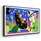 The Sorrows of the King, 1952 - Floater Framed Canvas Print