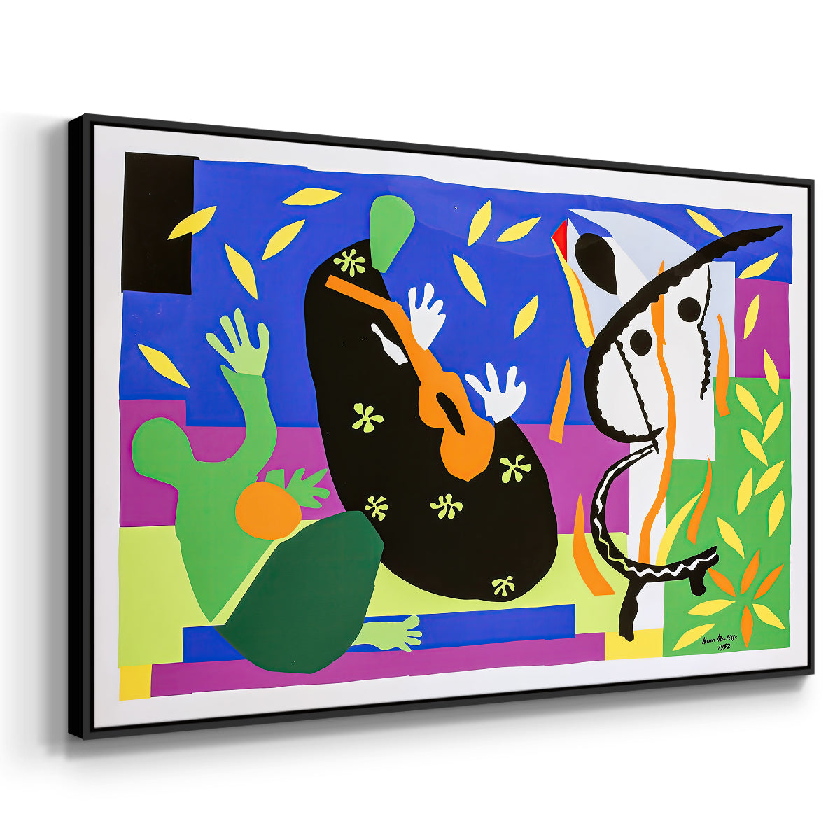 The Sorrows of the King, 1952 - Floater Framed Canvas Print