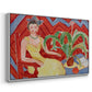 Michaella, 1943 - Floater Framed Canvas Print