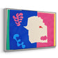 The Wolf (Le loup), from Jazz, 1947 - Floater Framed Canvas Print