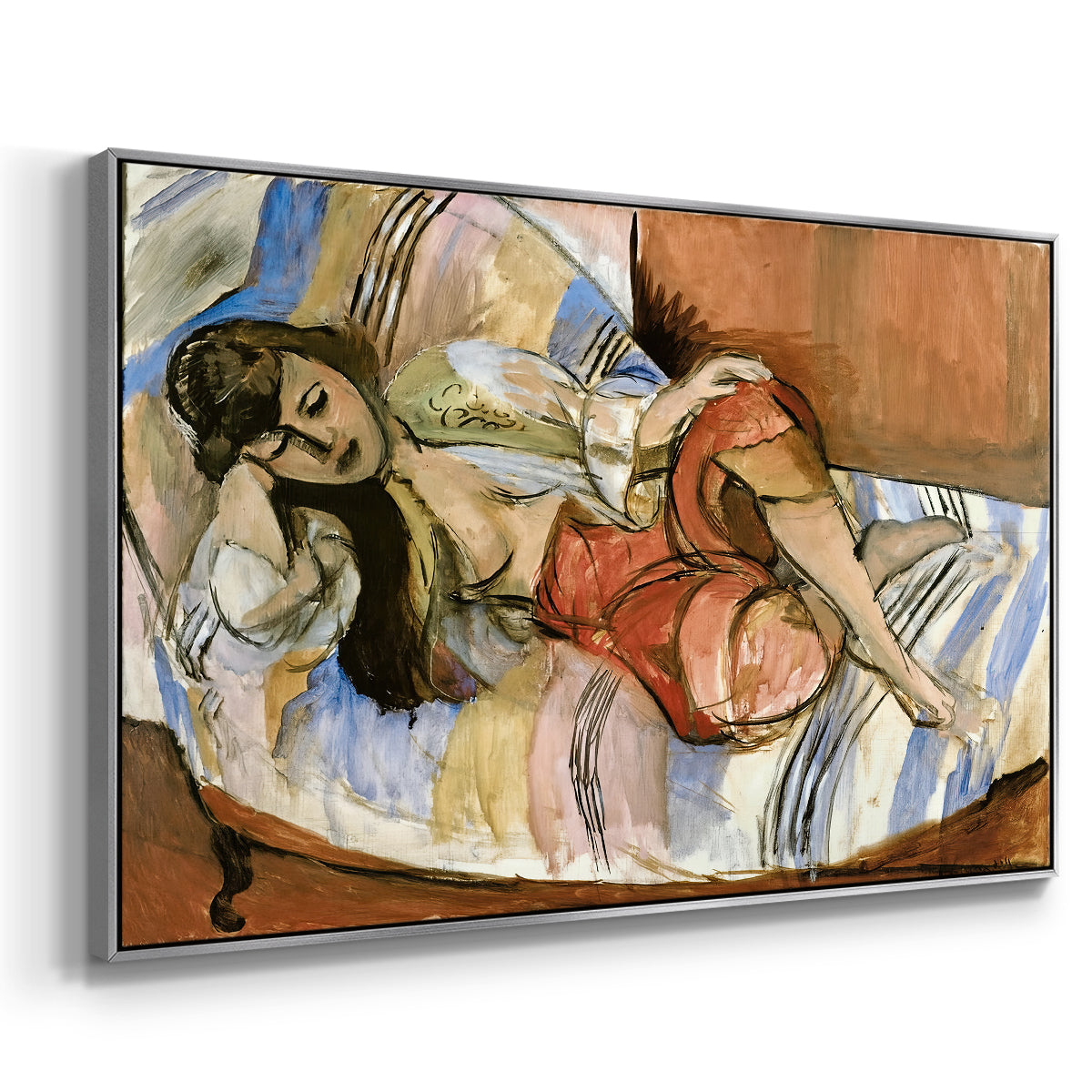 Odalisque, 1923 - Floater Framed Canvas Print
