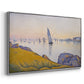Evening Calm, Concarneau, Opus 220, 1891 - Floater Framed Canvas Print