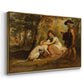 Measure for Measure, or The Biter Bit, 1840 - Floater Framed Canvas Print