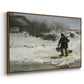 Tøsne, 1895 - Floater Framed Canvas Print