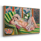 Odalisque Couchée Aux Magnolias, c. 1923 - Floater Framed Canvas Print