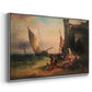 Fisherman's Family from Chioggia, 1838 - Floater Framed Canvas Print