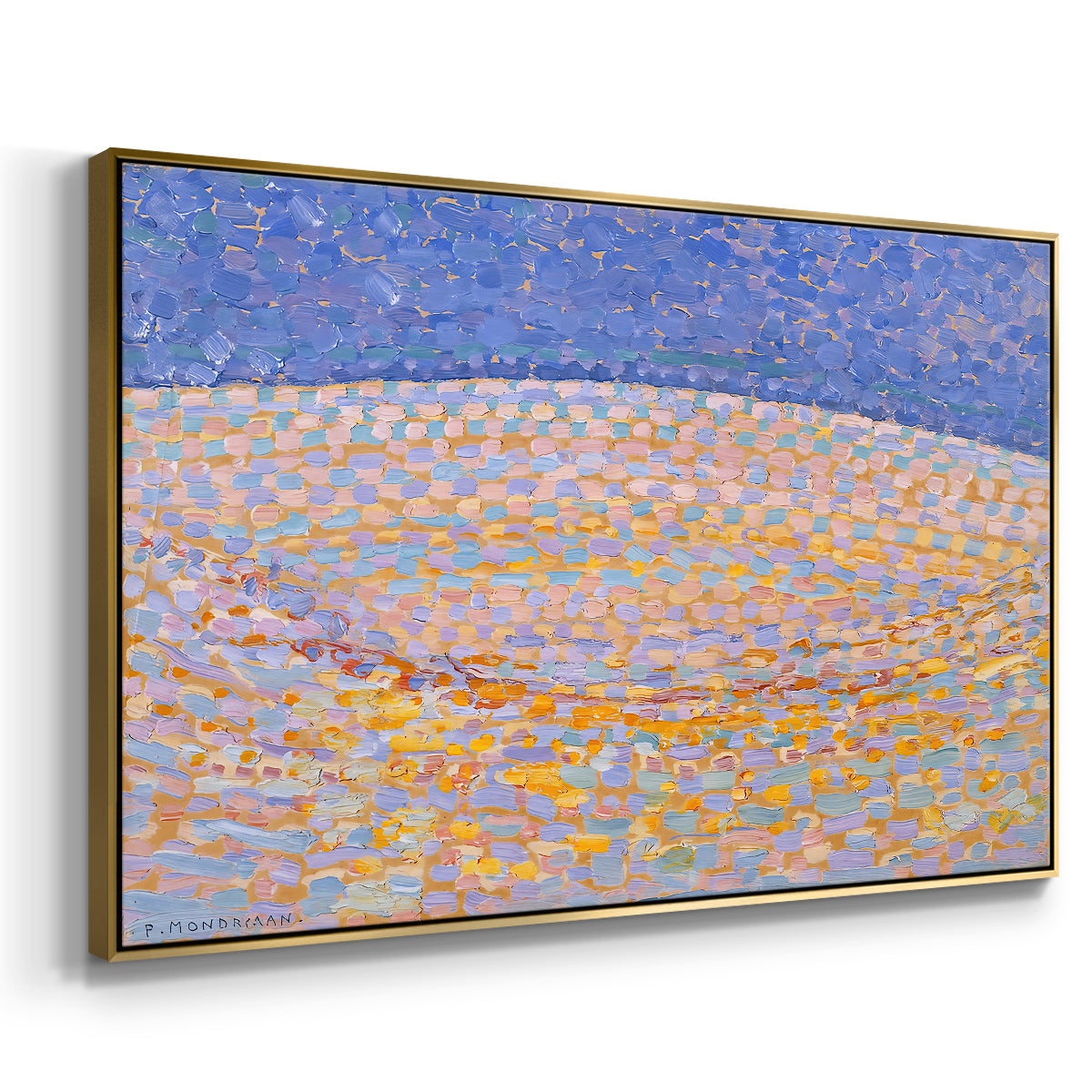 Dune III, 1909 - Floater Framed Canvas Print