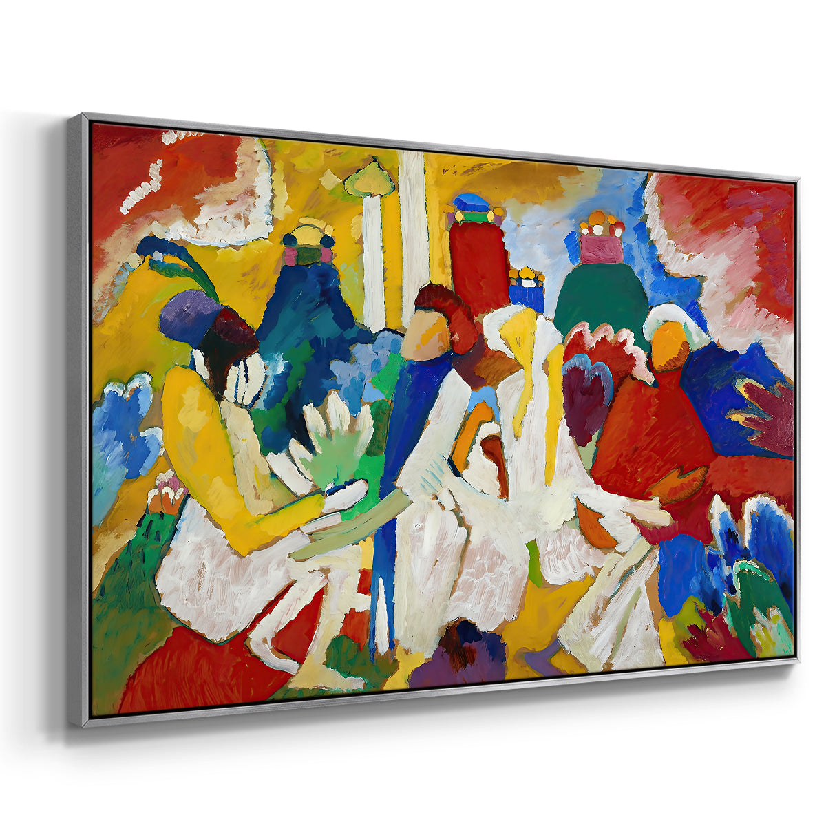 Oriental, 1909 - Floater Framed Canvas Print