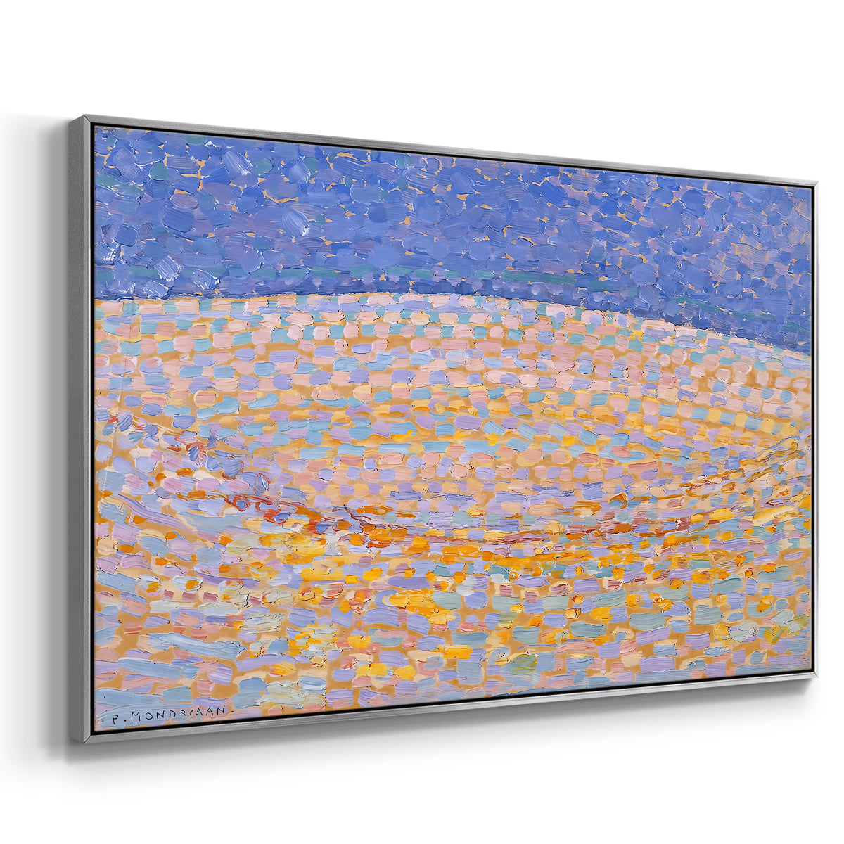 Dune III, 1909 - Floater Framed Canvas Print