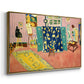 The Pink Studio (L'Atelier Rose), 1911 - Floater Framed Canvas Print